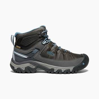 KEEN Női Targhee III Waterproof Mid Cut Túrabakancs Sötét Barna